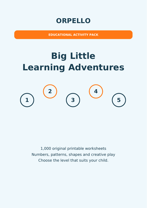 Orpello Educational Activity Pack - 1,000 Worksheets Digital PDF