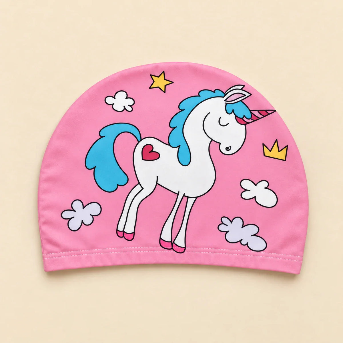 Orpello™ Kids Swim Cap Purple Splash