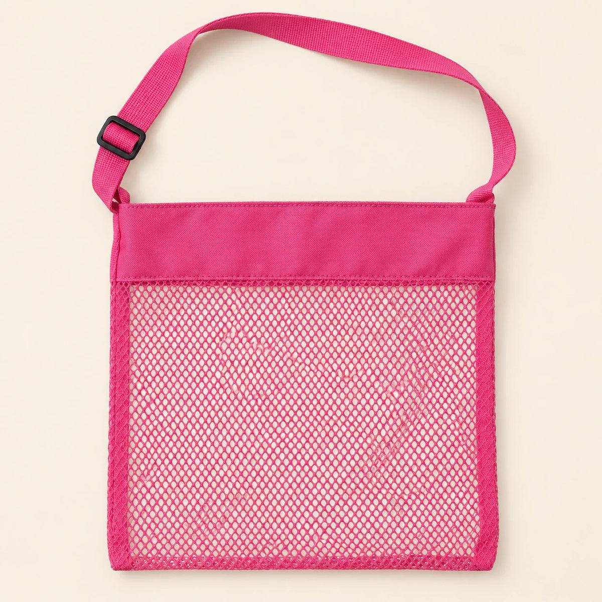 Orpello Kids Mesh Beach Bag Pink Cloud Plush