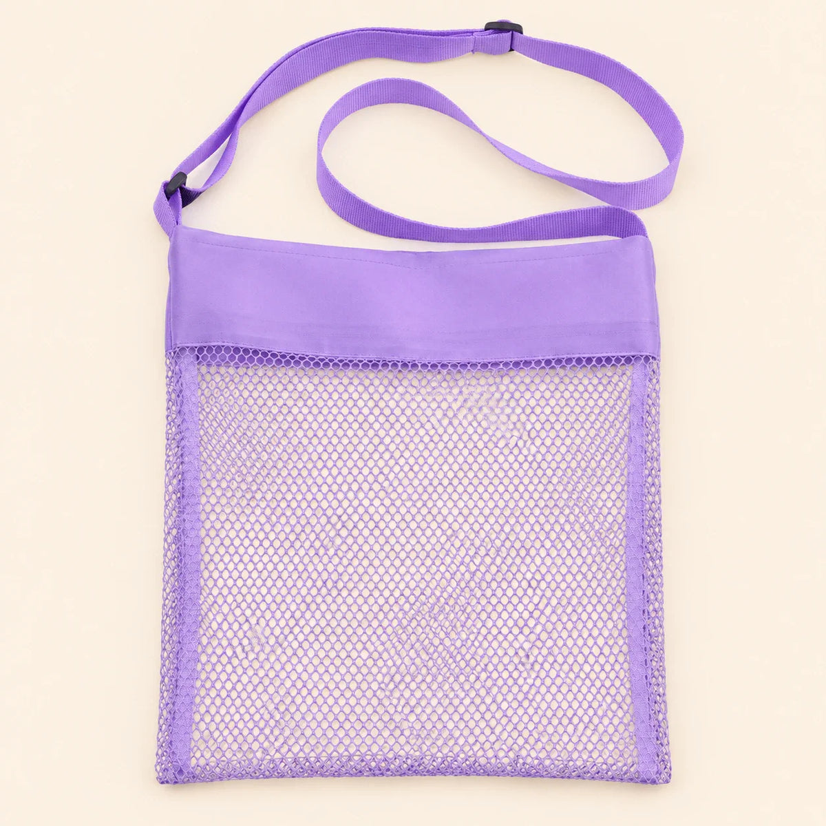 Orpello Kids Mesh Beach Bag Purple Splash